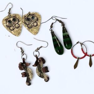 Unique Handmade Earrings Set